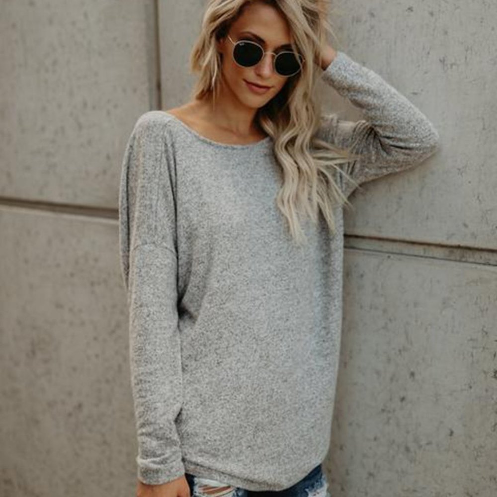 GREY BACKLESS TOP (VERY LIMITED SUPPLY) - Picture 2 of 4